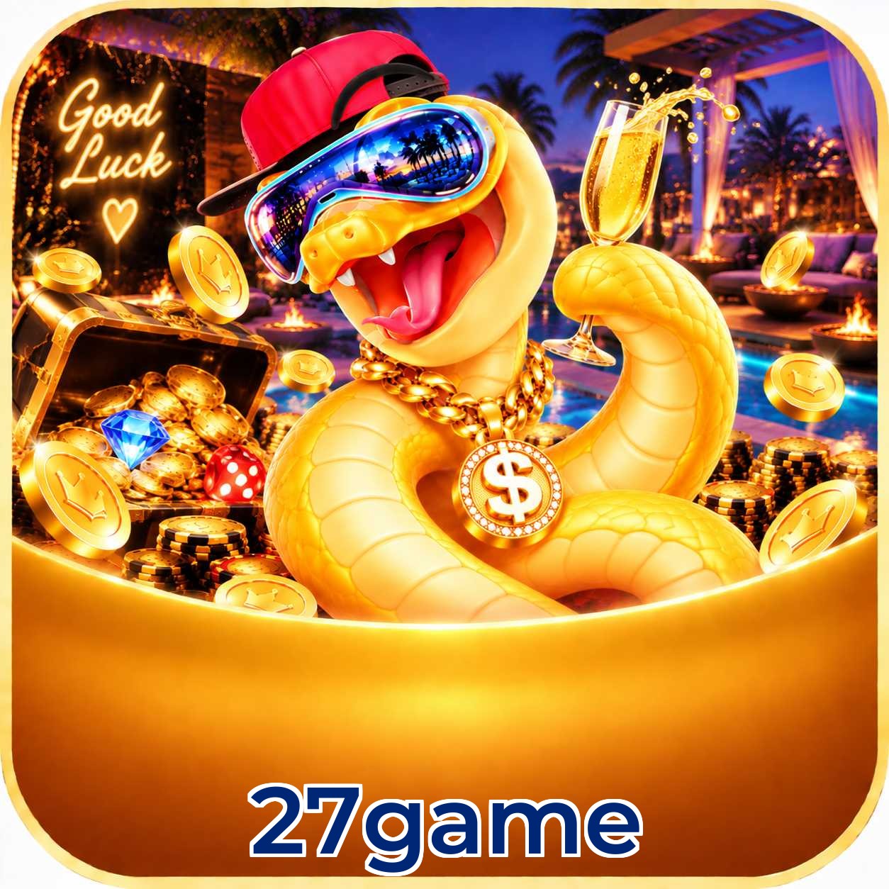 Aplicativo 27game para Android e iOS com interface completa